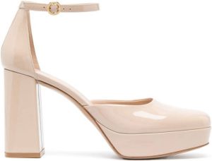 Gianvito Rossi patent-leather 70mm platform pumps MOUS MOUSSE