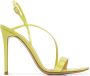 Gianvito Rossi patent strappy sandals Yellow - Thumbnail 1