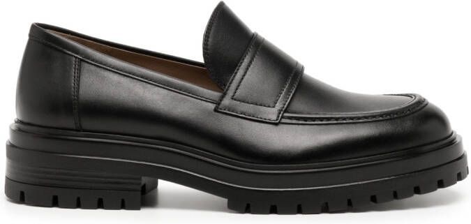 Gianvito Rossi Paul chunky loafers Black