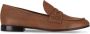 Gianvito Rossi penny-slot leather loafers Brown - Thumbnail 1