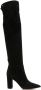 Gianvito Rossi Piper knee-high suede boots Black - Thumbnail 1