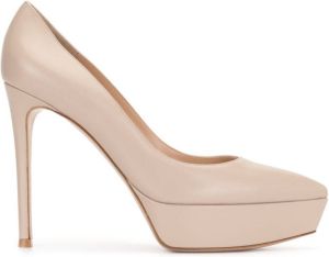 Gianvito Rossi platform pointed toe pumps Pink