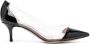 Gianvito Rossi Plexi 55mm patent leather pumps Black - Thumbnail 1