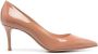 Gianvito Rossi pointed-toe 70mm leather pumps Neutrals - Thumbnail 1