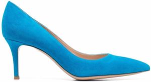 Gianvito Rossi pointed-toe 85mm pumps Blue