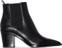 Gianvito Rossi pointed-toe ankle boots Black - Thumbnail 1
