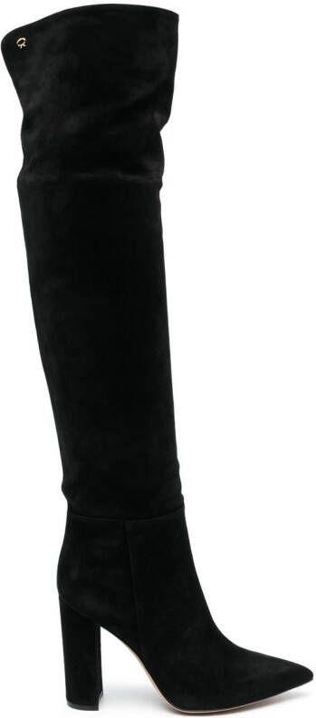 Gianvito Rossi Piper 85mm knee-length boots Black