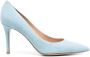 Gianvito Rossi pointed toe suede pumps Blue - Thumbnail 1