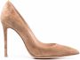 Gianvito Rossi pointed-toe suede pumps Brown - Thumbnail 1