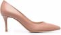 Gianvito Rossi polished-finish pointed-toe pumps Neutrals - Thumbnail 1