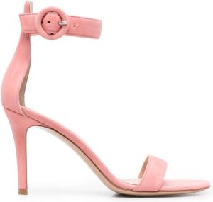 Gianvito Rossi Portofino 105mm open-toe sandals Pink