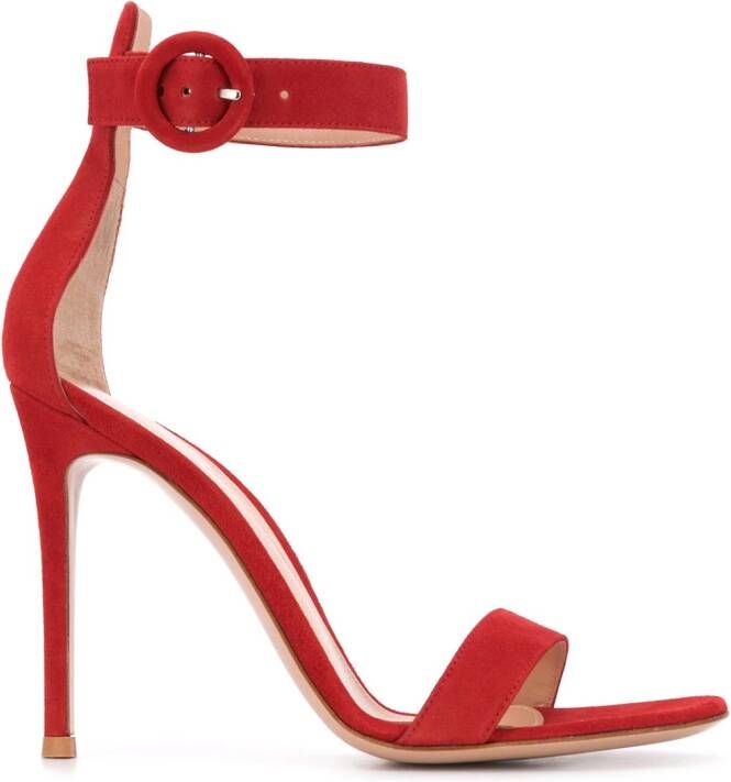 Gianvito Rossi Portofino 105mm sandals Red