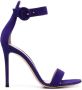 Gianvito Rossi Portofino 105mm suede sandals Purple - Thumbnail 1