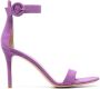 Gianvito Rossi Portofino 85mm suede sandals Purple - Thumbnail 1