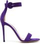 Gianvito Rossi Portofino 85mm suede sandals Purple - Thumbnail 1