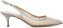 Gianvito Rossi Regina 55mm slingback pumps Silver - Thumbnail 1