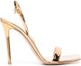 Gianvito Rossi Ribbon 105mm stiletto sandals Gold - Thumbnail 1