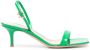 Gianvito Rossi Ribbon 55mm patent leather kitten sandals Green - Thumbnail 1