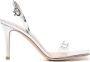 Gianvito Rossi Ribbon 90mm crystal-embellished sandals Silver - Thumbnail 1