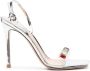 Gianvito Rossi Ribbon Candy 85mm crystal-embellished sandals Silver - Thumbnail 1