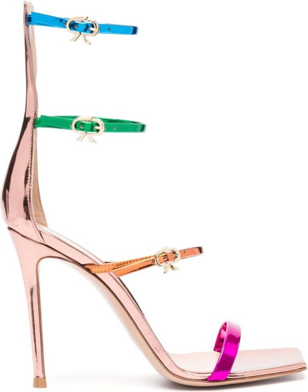 Gianvito Rossi Ribbon Uptown 110mm sandals Pink