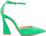 Gianvito Rossi 90mm suede pumps Green - Thumbnail 1
