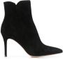 Gianvito Rossi Levy 85mm suede ankle boots Black - Thumbnail 1