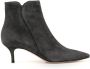 Gianvito Rossi Riccas suede ankle boots Grey - Thumbnail 1