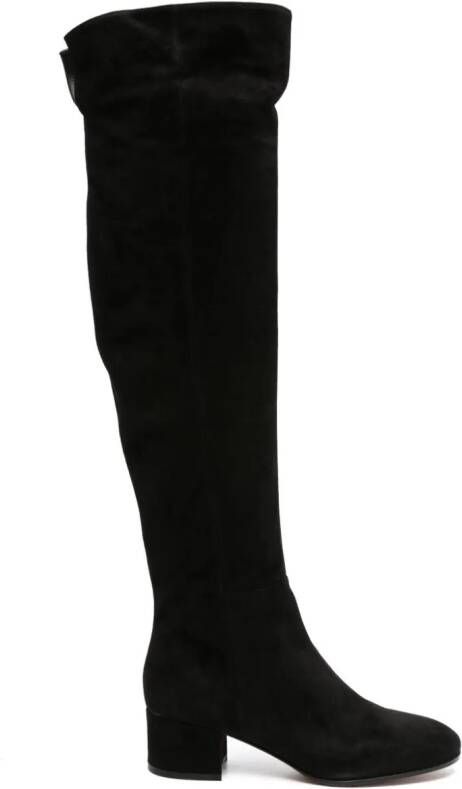 Gianvito Rossi Rolling Mid 50mm knee-high boots Black