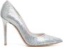 Gianvito Rossi sequin-embellished 100mm pumps Silver - Thumbnail 1