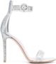 Gianvito Rossi sequinned metallic sandals Silver - Thumbnail 1