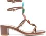 Gianvito Rossi Shanti 55mm leather sandals Brown - Thumbnail 1