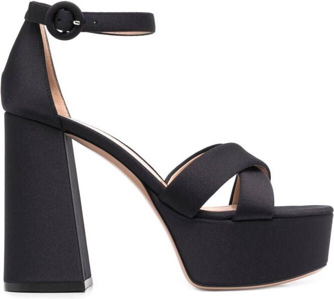 Gianvito Rossi Sheridan 140mm platform sandals Black