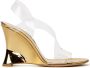 Gianvito Rossi slingback wedge sandals Neutrals - Thumbnail 1