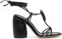 Gianvito Rossi stone-embellished lace-up sandals Black - Thumbnail 1