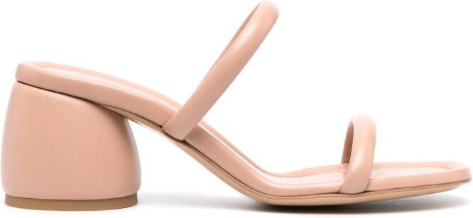 Gianvito Rossi strap-detail open-toe sandals Pink