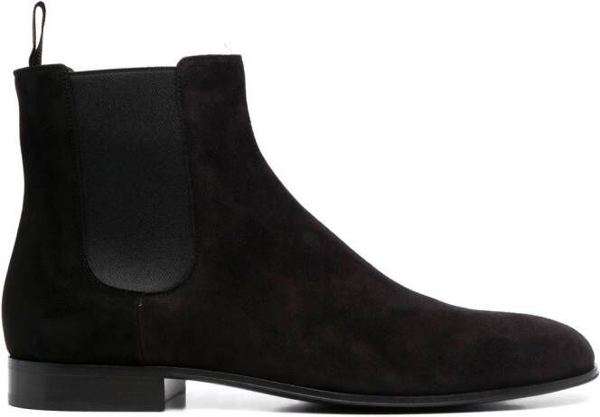 Gianvito Rossi Alain suede ankle boots Black