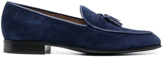 Gianvito Rossi tassel-detail loafers Blue