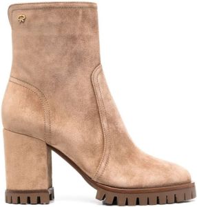 Gianvito Rossi Timber 70mm suede boots Neutrals