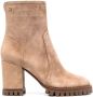 Gianvito Rossi Timber 70mm suede boots Neutrals - Thumbnail 1