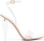 Gianvito Rossi Odyssey 120mm trasnparent sandals White - Thumbnail 1