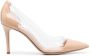 Gianvito Rossi Plexi 85mm transparent pumps Neutrals - Thumbnail 1