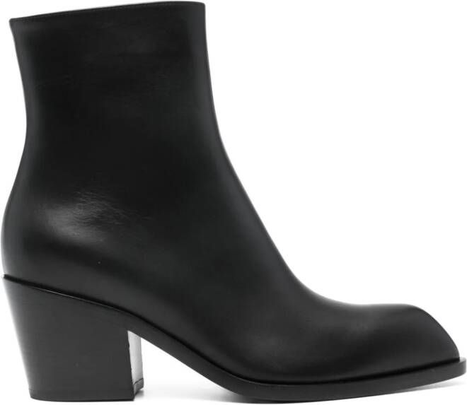 Gianvito Rossi Wednesday leather ankle boots Black