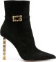 Gianvito Rossi Wonder 105mm suede boots Black - Thumbnail 1