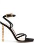 Gianvito Rossi Wonder 105mm suede sandals Black - Thumbnail 1