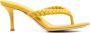Gianvito Rossi woven-strap thong-style sandals Yellow - Thumbnail 1