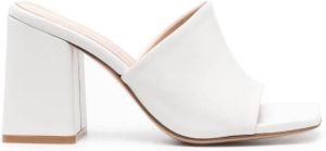 Gianvito Rossi Wynn leather mules White