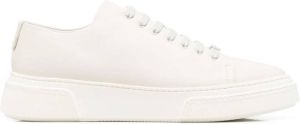Giorgio Armani lace-up low-top sneakers White