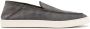 Giorgio Armani whipstitch-trim detail sneakers Grey - Thumbnail 1