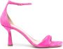 Giuliano Galiano 75mm heel suede sandals Pink - Thumbnail 1